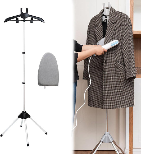 Hanger - Folding ironing hanger - Garment steamer hanger - Folding hanger - Hanger for portable garment V1188-MS-313-0491