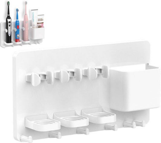 Toothbrush holder - Electric toothbrush holder - High quality - Adjustable - Wall mounted - Drying - Razor V1188-MS-313-0498