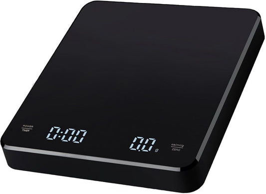 Precision Scale - Barista Scale - Coffee Scale with Timer - Small 3 kg / 0 g Coffee Scale with Gravity Sensor V1188-MS-313-0518