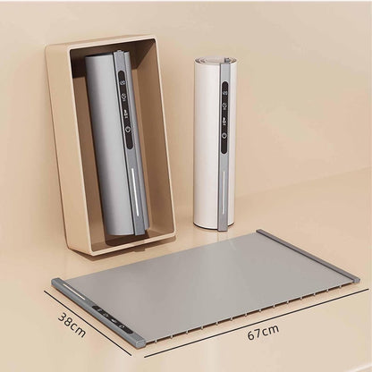 250W roll-up electric hot plate with 8 temperature settings and a 6-hour timer, for buffets, made of V1188-MS-313-0532