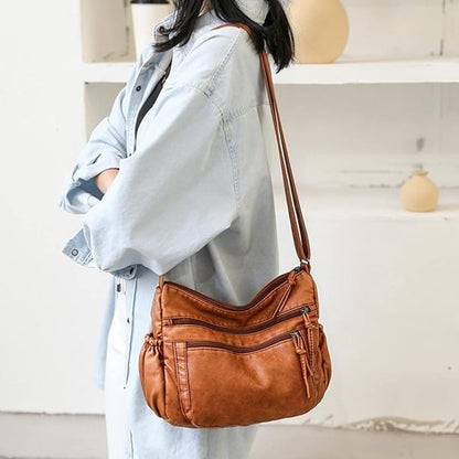 Handbags, small crossbody phone bag, mobile phone case, leather shoulder bag with wide strap V1188-MS-313-0537