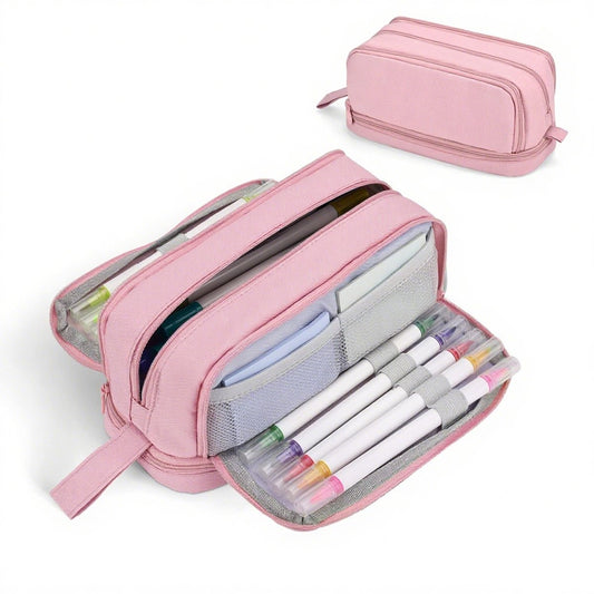 Pencil Case - Pencil Case - Pencil Case for Boys and Girls - Multifunctional Compartment Pencil Case - School V1188-MS-313-0551