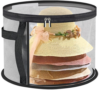 Storage Box - Extra Large Clear Hat Storage Bag - Holds up to 7 Hats - Cowboy Hat Wardrobe Storage Bag - Wide V1188-MS-313-0554