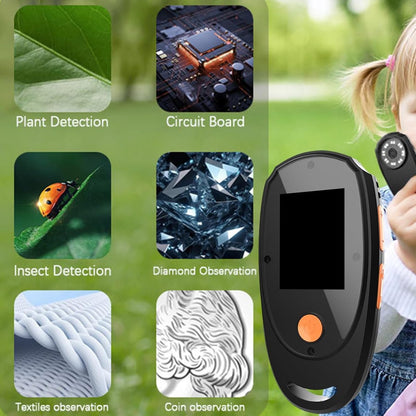 Microscope - Children's Microscope - Portable Digital Microscope for Children and Adults - 5.1 cm Color V1188-MS-313-0597