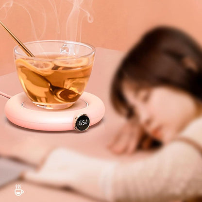 Mug or cup warmer - Heating plate - Coffee cup warmer - Tea cup warmer - Thermal heating plate - Heated V1188-MS-313-0604