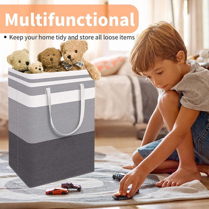 Foldable laundry basket - Large capacity laundry bag - Laundry basket with handles - Laundry hamper for dirty V1188-MS-313-0605