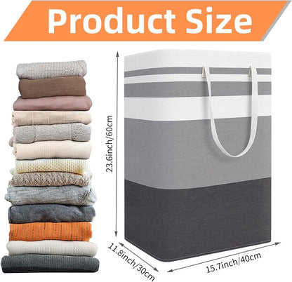Foldable laundry basket - Large capacity laundry bag - Laundry basket with handles - Laundry hamper for dirty V1188-MS-313-0605