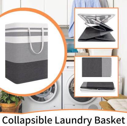 Foldable laundry basket - Large capacity laundry bag - Laundry basket with handles - Laundry hamper for dirty V1188-MS-313-0605