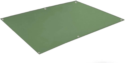 Waterproof camping tarp 2x1.5m - With rings - Heavy-duty groundsheet for tents, outdoor blankets and hammocks V1188-MS-313-0606