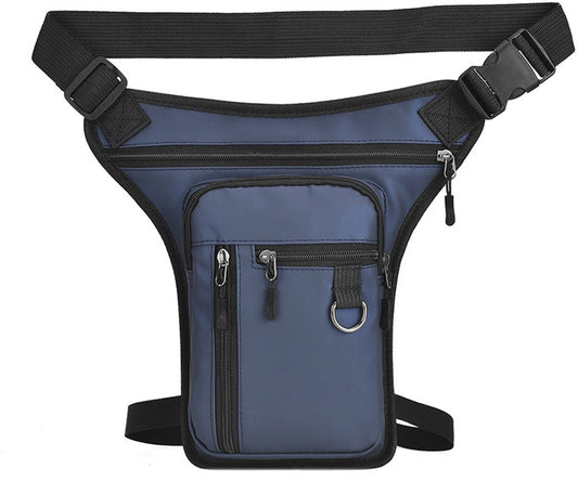 Waterproof Outdoor Waist and Leg Bag with Adjustable Straps for Men and Women - Blauw V1188-MS-313-0617
