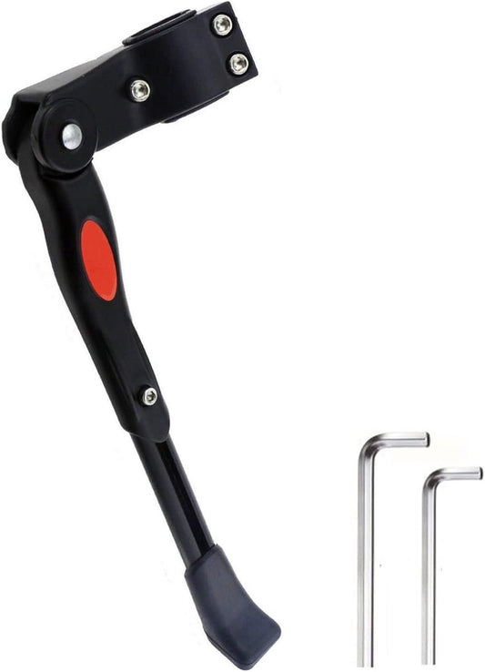 Simple 34.5 cm bicycle kickstand, aluminum and stainless steel mountain bike kickstand, easy to install, for V1188-MS-313-0624