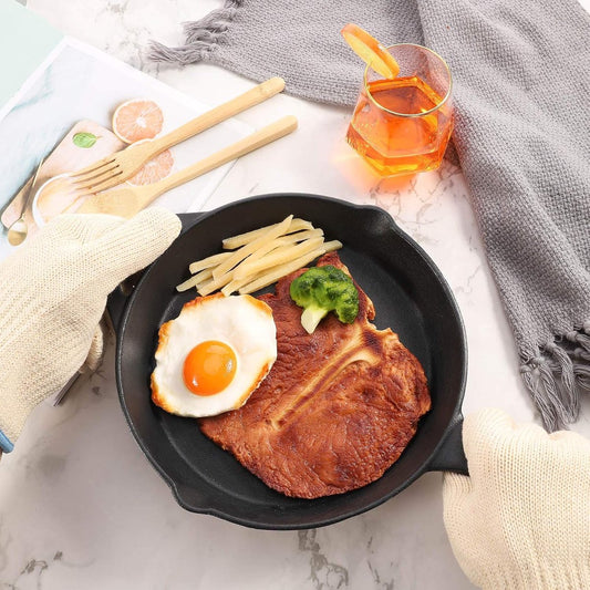 Gloves - Kitchen Gloves - Heat Resistant Kitchen Gloves - BBQ Gloves - Anti-Scald Gloves - Thick Knitted V1188-MS-313-0629