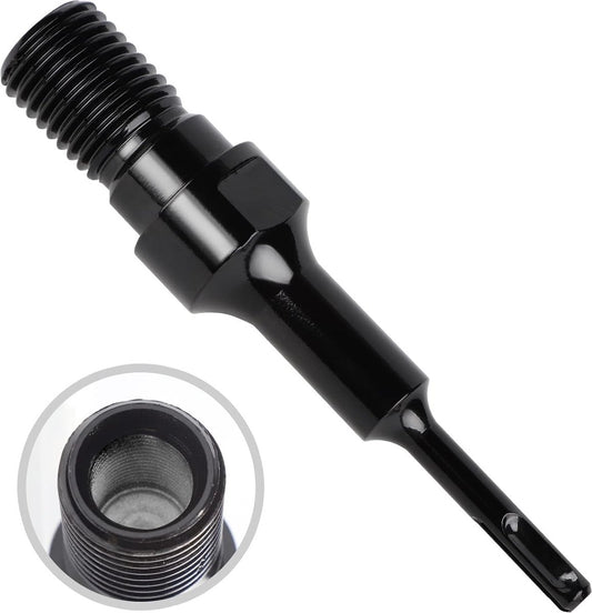 Chisel - Drill Bit Set - SDS Plus Adapter - Chisels - Drill - Steel - Black - Drill Connecting Rod - Baby V1188-MS-313-0635