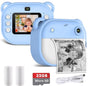 Instant Camera, 1080p HD Digital Camera, Suitable for Boys and Girls, Includes a GB Memory Card and Printer V1188-MS-313-0651