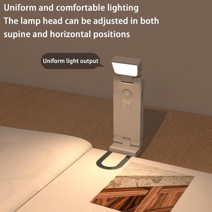 Reading Lamp - Book Lamp with Clip - 6 Lighting Levels - Bedtime Use - Adjustable Intensity - Reading Lamps - V1188-MS-313-0665