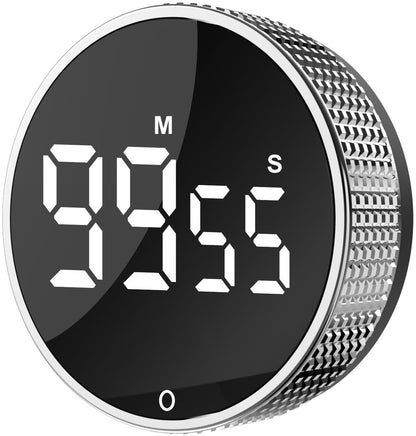 Digital Timer - Digital Kitchen Timer - Smart Timer - LED Display - Magnetic - 360 Degree Rotation - BBQ V1188-MS-313-0668