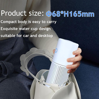 Air purifier - Mini portable air purifier - Car air filter - Ionizer - Works against dust mites and hay fever V1188-MS-313-0684