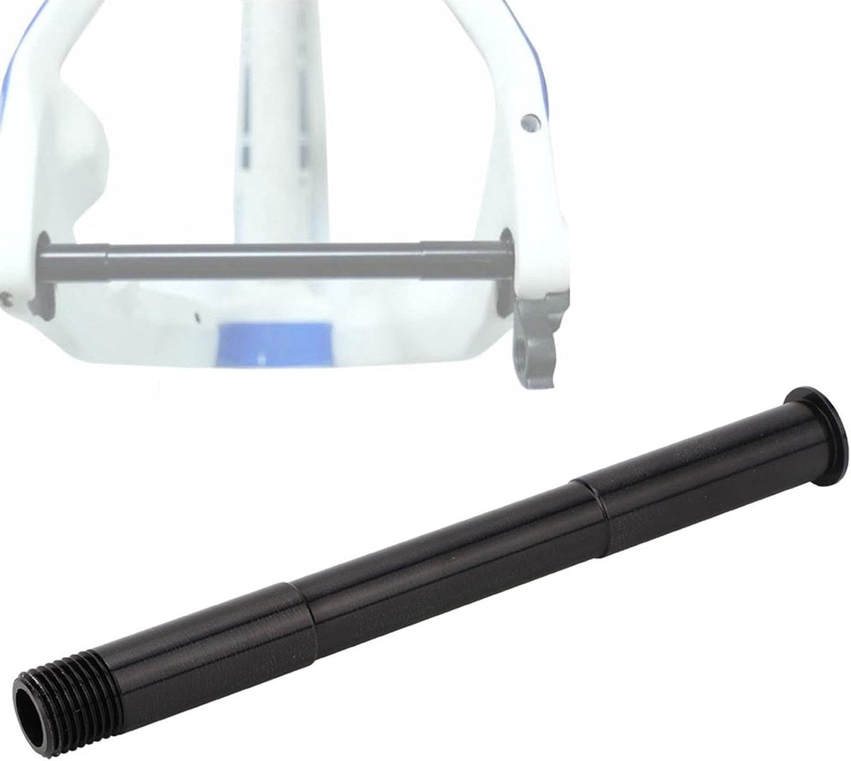 Bicycle - Thru-axle - Fork lockout lever - Aluminum alloy - Thru-axle - Quick-release bicycle front hub, V1188-MS-313-0685