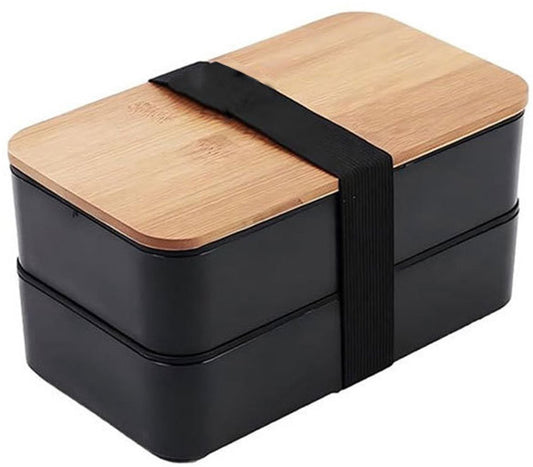 Japanese bento box, ideal lunch box for adults and children, compartmentalized lunch box, perfect for work, V1188-MS-313-0686