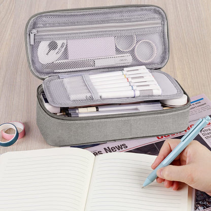 Large capacity pencil case, storage case, high-value, large capacity pencil case, stationery storage, makeup V1188-MS-313-0691