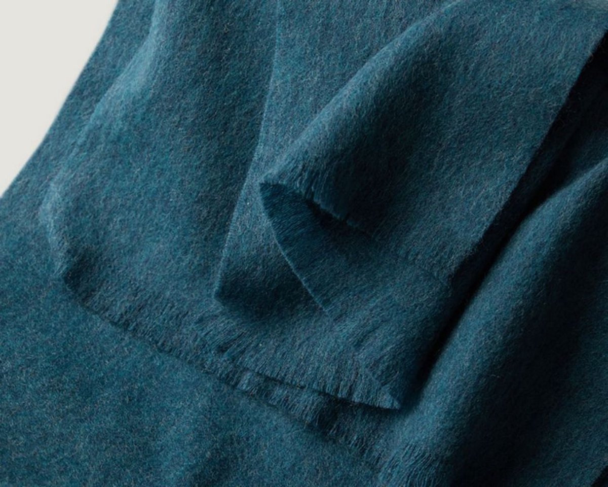 Warm and soft scarf for autumn and winter, warm and lightweight scarf, versatile unisex plain wool scarf V1188-MS-313-0715