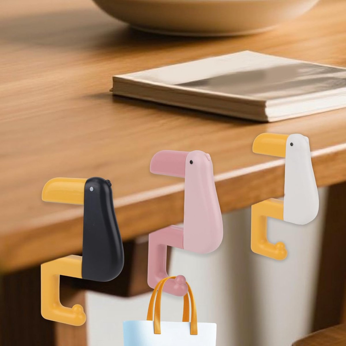 Table Hook - Desk Hook - Removable - Non-slip - Foldable - Desktop Installation - No Drilling Required - V1188-MS-313-0720