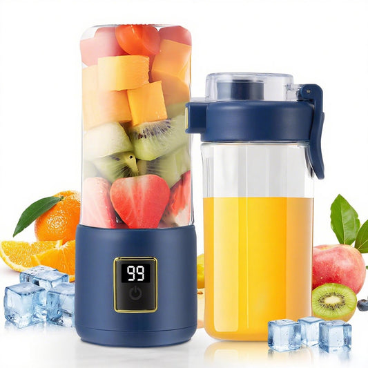 Portable Blender - Mini Blender - 12 Blades - Portable - On-the-Go Blender - Mini Juicer - Smoothie Maker - V1188-MS-313-0729