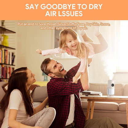 Humidifiers - Bedroom Humidifier - Cool Mist Humidifier - 280ml USB Desktop Humidifier with Night Light for V1188-MS-313-0741