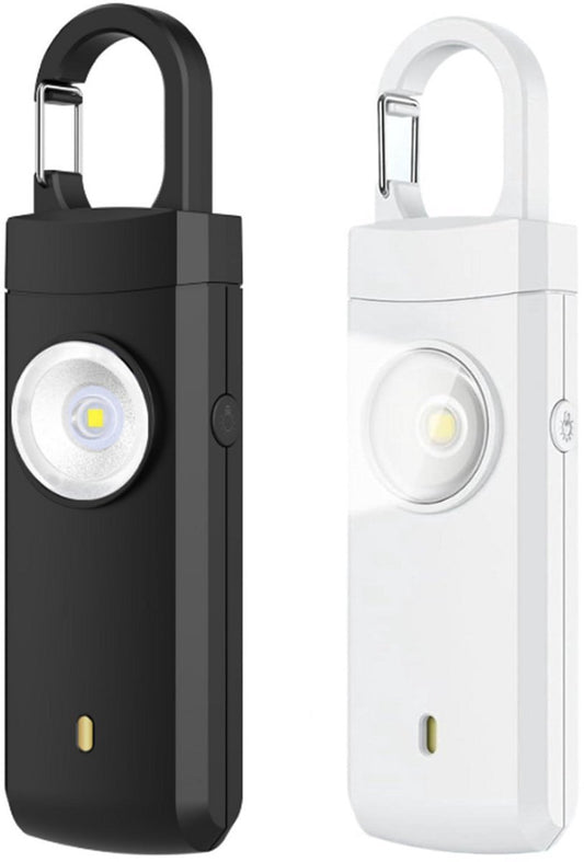 Alarm - Personal Alarm - 130 dB Sound and Intense Flashing - Personal Security Alarm - Self-Defense Keychain V1188-MS-313-0743