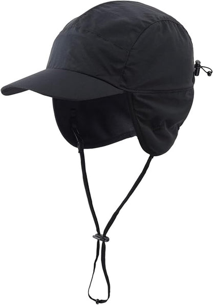 Hat - Men's Hat - Winter Beanie - Baseball Cap - Waterproof - Warm - Soft Lining - With Ear Flaps - Ideal for V1188-MS-313-0754