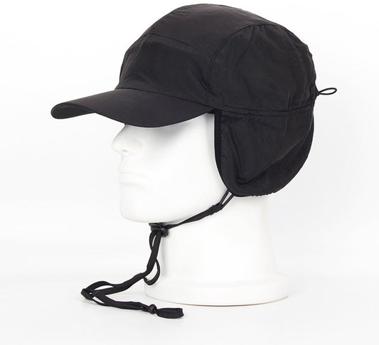 Hat - Men's Hat - Winter Beanie - Baseball Cap - Waterproof - Warm - Soft Lining - With Ear Flaps - Ideal for V1188-MS-313-0754