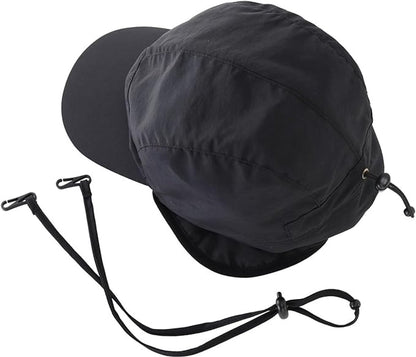 Hat - Men's Hat - Winter Beanie - Baseball Cap - Waterproof - Warm - Soft Lining - With Ear Flaps - Ideal for V1188-MS-313-0754