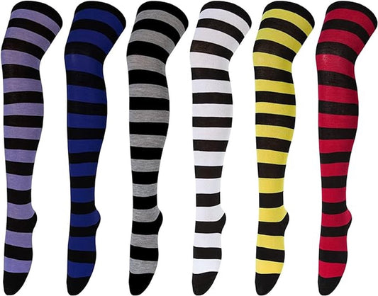 Socks - Women's Knee-High Socks - High Knee-High Socks - Sexy Socks - Women's Knee-High Socks - Stockings - V1188-MS-313-0757