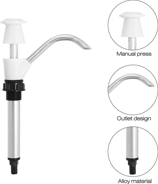 Manual water pump, double-action sink water pump tap, replacement pump tool for camper van, caravan, home, V1188-MS-313-0771