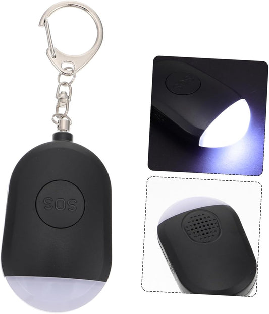Portable Security Alarm - Personal Alarm - with LED - Emergency Alarm - SOS Button - Alarm Keychain - for V1188-MS-313-0772