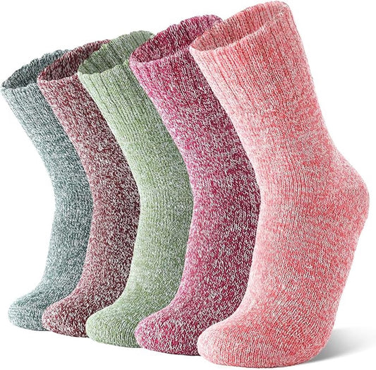 Socks - Indoor socks - Night socks - Warm winter socks - Warm women's socks - Thick - Winter - Women - Girls V1188-MS-313-0783