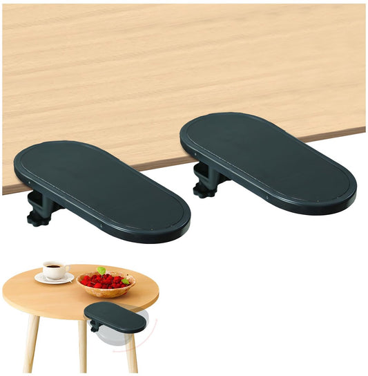 Set of 2 ergonomic armrests for desks - Armrest - Wrist rest - Adjustable wrist rest for computers and V1188-MS-313-0784