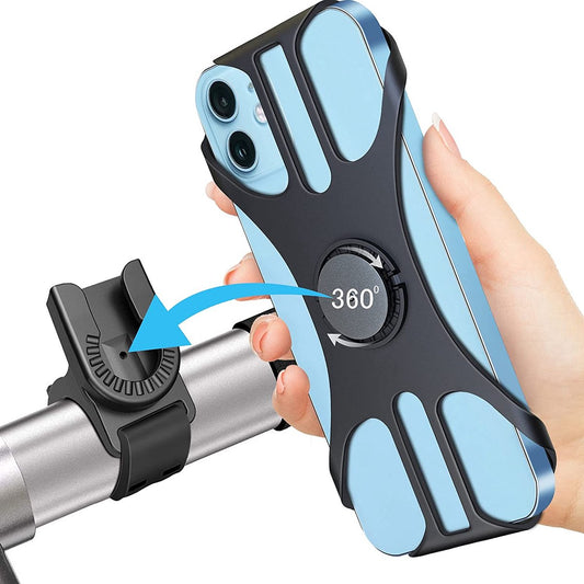 Universal bicycle phone mount, removable, 360-degree adjustable, for smartphones from 4.5 to 0 inches V1188-MS-313-0789