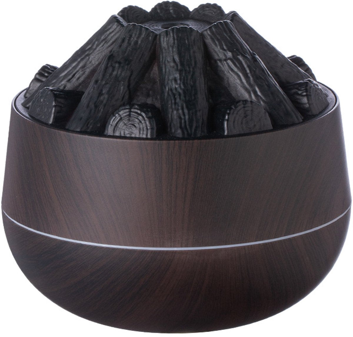 Aromatherapy Air Humidifier - Flame Effect Aromatherapy Diffuser - 300ml - Bedroom Humidifier - Campfire V1188-MS-313-0792