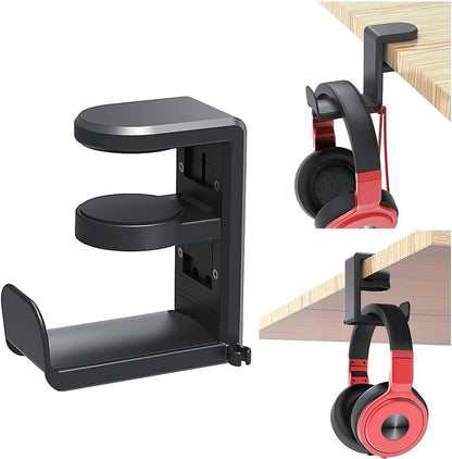 Headset Stand - Headset Holder - Rotating Headset Stand - Gaming Headset Stand - With 360-Degree Rotation and V1188-MS-313-0801