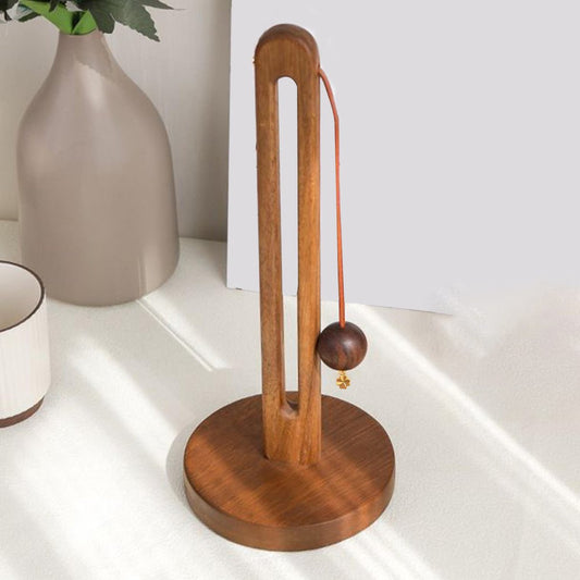Paper towel roll holder - Paper towel roll holder - Wooden paper towel roll holder - Farmhouse style V1188-MS-313-0802