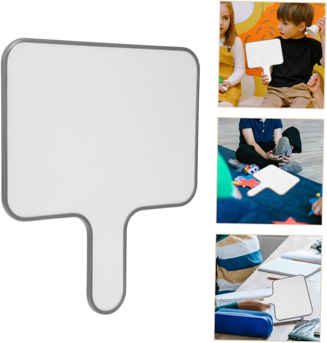 Whiteboard - Covered Answer Board - Collectible Craft Board - Portable Magnetic Whiteboard - Answer Board - V1188-MS-313-0810