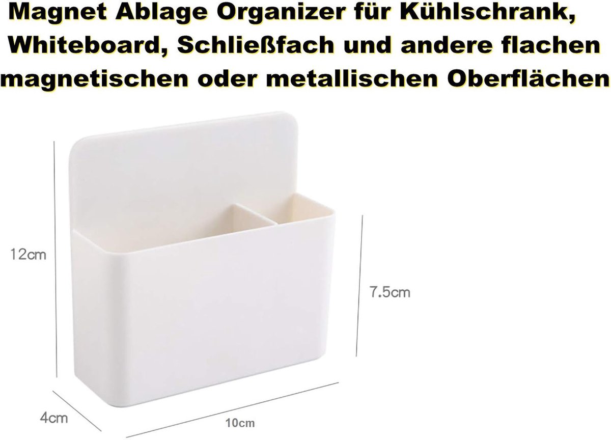 Pen holder - Pen holder - Magnetic whiteboard marker holder - Storage box - Storage box for cooler, school, V1188-MS-313-0819