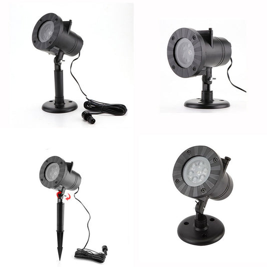 Projector - Projection Lamp - Halloween Decoration - Outdoor Christmas Projector - Halloween Projector - IP65 V1188-MS-313-0833