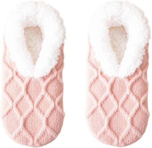 Socks - Warm socks - Indoor socks - Women's slipper socks - Warm winter socks - Fleece socks - Comfortable - V1188-MS-313-0838