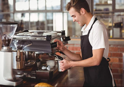 Coffee press - 51 mm coffee press - Ergonomic filter holder - Basis stainless steel espresso press - Coffee V1188-MS-313-0857