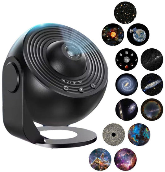 360 degrees Starry Sky Night Projector with Solar System, Moon, Nebula, Milky Way, and Astronaut - Projector V1188-MS-313-0861
