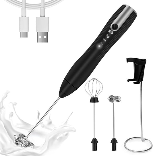 Milk frother - electric milk frother - electric milk frother - milk frother - rechargeable manual milk V1188-MS-313-0873