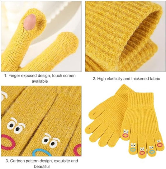 Winter gloves - Men's gloves - Women's gloves - Touchscreen gloves - Winter gloves - Perfect for skiing, V1188-MS-313-0881