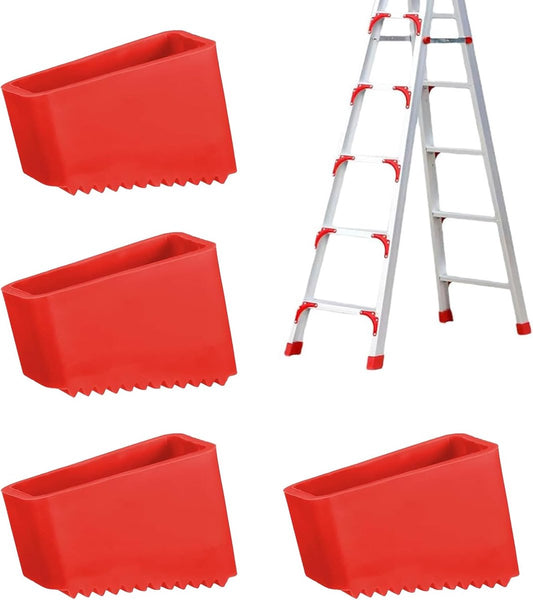 4 rubber stuks on ladders - ladders of rubber - Rubber on ladders - Rubber on ladders mat - Ladderdoppen - V1188-MS-313-0904